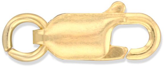 Lobster Claw Clasp – Gold Plated – 11mm - Sterling Silver