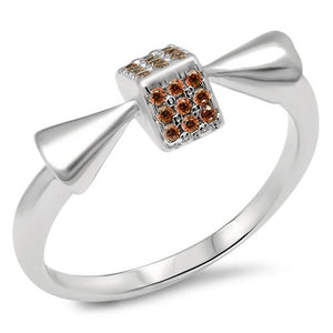 Garnet CZ Dice Cube Ring New .925 Sterling Silver Toe Band Sizes 2-10