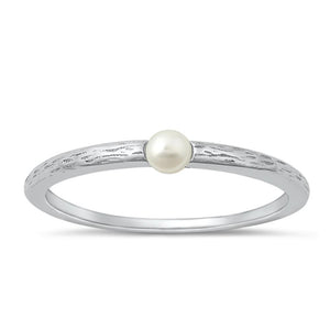 Sterling Silver Freshwater Pearl Ring