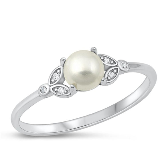 Sterling Silver Freshwater Pearl Ring