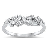 Sterling Silver Clear CZ Ring