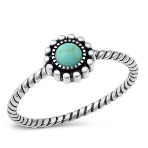 Sterling Silver Turquoise Ring