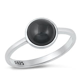 Sterling Silver Black Onyx Ring