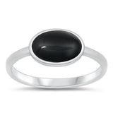 Sterling Silver Black Onyx Ring