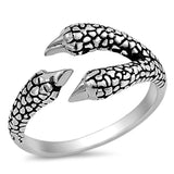 Thorn Bird Talon Open Biker Ring New .925 Sterling Silver Band Sizes 5-12