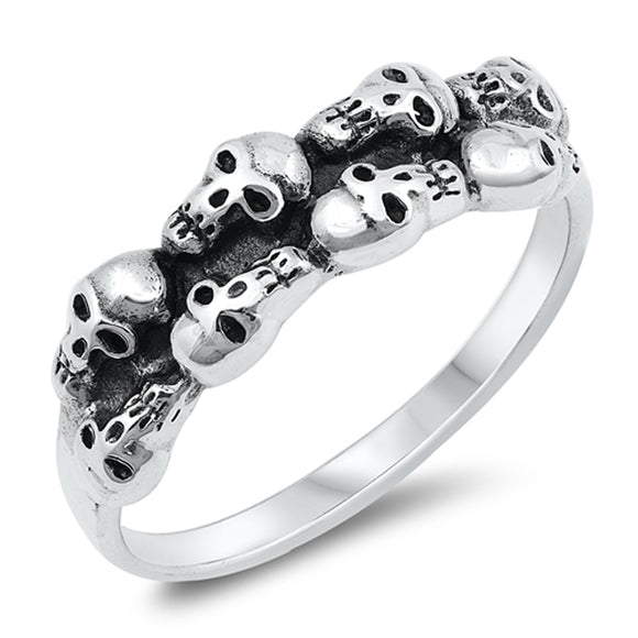 Sterling Silver Skull Ring