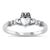 Wholesale Claddagh Heart Ring New .925 Sterling Silver Band Sizes 4-10