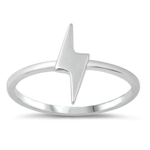 Thunderbolt Lightning Wholesale Ring New .925 Sterling Silver Band Sizes 4-10