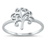 Tree of Life Ring Wholesale Cute New .925 Solid Sterling Silver Band Sizes 5-10