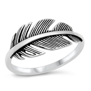 Native Feather Hope Freedom Unique Ring New .925 Sterling Silver Band Sizes 5-10