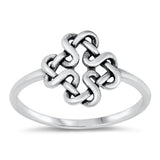 Celtic Knot Eternal Love Wholesale Ring New .925 Sterling Silver Band Sizes 4-10