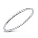 Thin Stacking Plain Wholesale Ring New .925 Sterling Silver Band Sizes 3-10