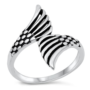 Mermaid Tails Spoon Classic Ring New .925 Sterling Silver Band Sizes 5-10