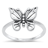 Monarch Butterfly Love Beautiful Ring New .925 Sterling Silver Band Sizes 4-10