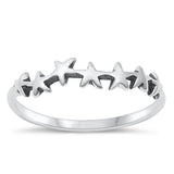 Little Star Fashion Justice Wisdom Ring New .925 Sterling Silver Band Sizes 4-10