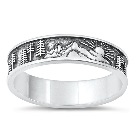 Sterling Silver Nature Ring