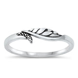 Sterling Silver Wing Ring