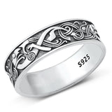 Sterling Silver Snakes Ring