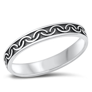 Sterling Silver Bali Ring