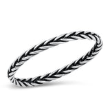 Sterling Silver Braided Ring