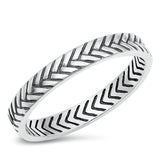 Sterling Silver Braided Band