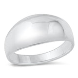 Sterling Silver Plain Ring