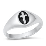 Sterling Silver Cross Ring