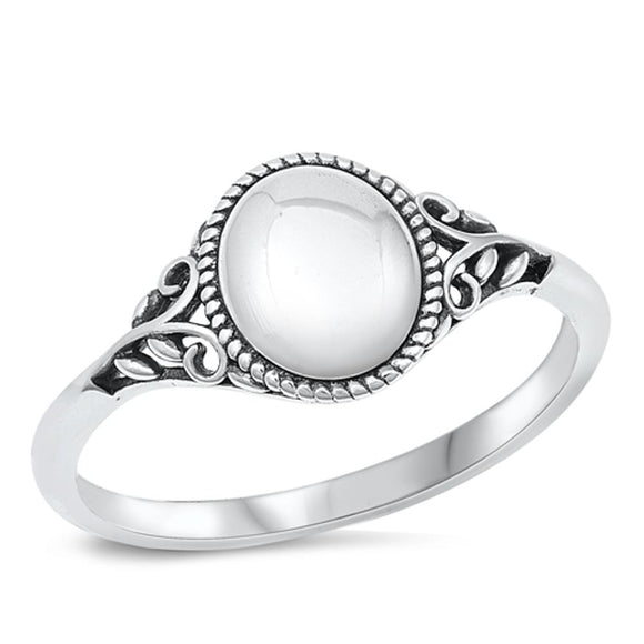 Sterling Silver Bali Ring