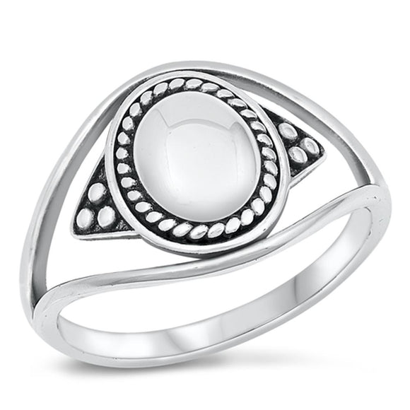 Sterling Silver Bali Ring