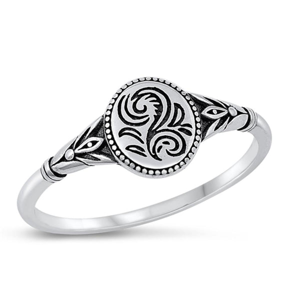 Sterling Silver Flower Ring