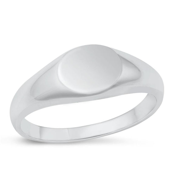 Sterling Silver Signet Ring