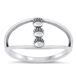 Sterling Silver Sun Ring