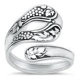 Sterling Silver Spoon Ring