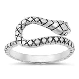 Sterling Silver Snake Ring