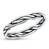 Sterling Silver Braided Ring