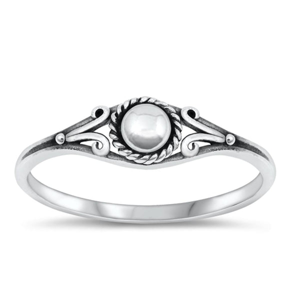 Sterling Silver Bali Style Ring