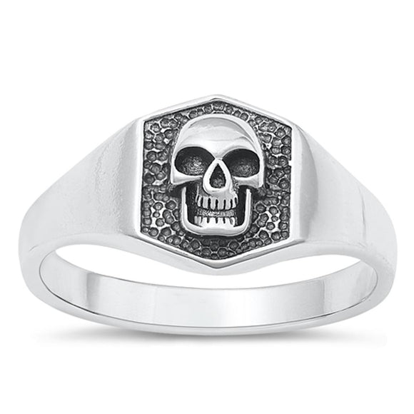 Sterling Silver Skull Ring