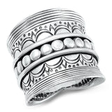 Sterling Silver Bali Ring