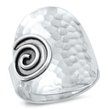 Sterling Silver Spiral Ring