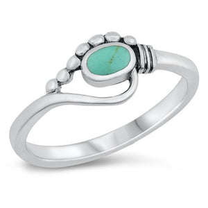 Sterling Silver Turquoise Ring