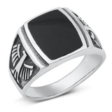 Sterling Silver Black Onyx Ring