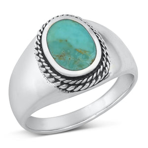 Sterling Silver Turquoise Ring