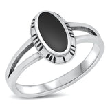 Sterling Silver Black Onyx Ring