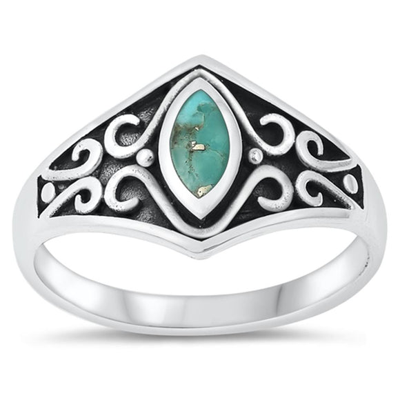 Sterling Silver Turquoise Ring