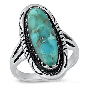 Sterling Silver Turquoise Ring