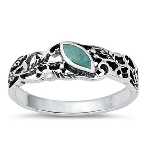 Sterling Silver Turquoise Ring