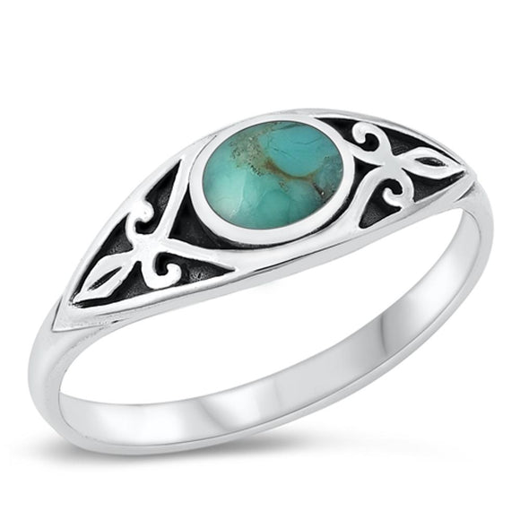 Sterling Silver Turquoise Ring