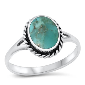 Sterling Silver Turquoise Ring