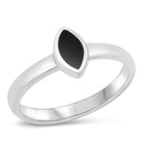 Sterling Silver Black Onyx Ring