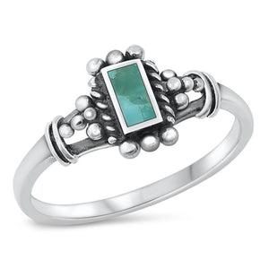 Sterling Silver Turquoise Ring